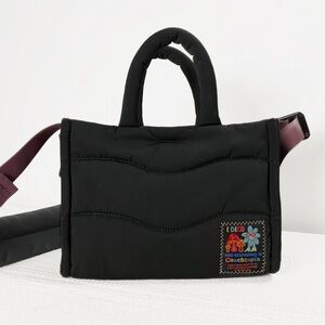 Black Quilted Women's Bag